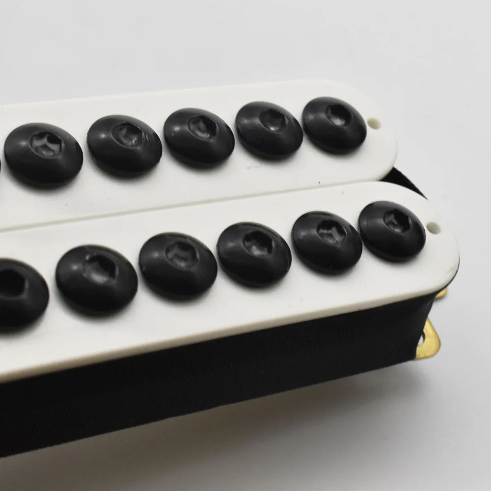 White 8 String Guitar Large Pole Humbucker Pickup For Schecter,Dean,Peavey,Jackson,Dean,Kiesel,Dean