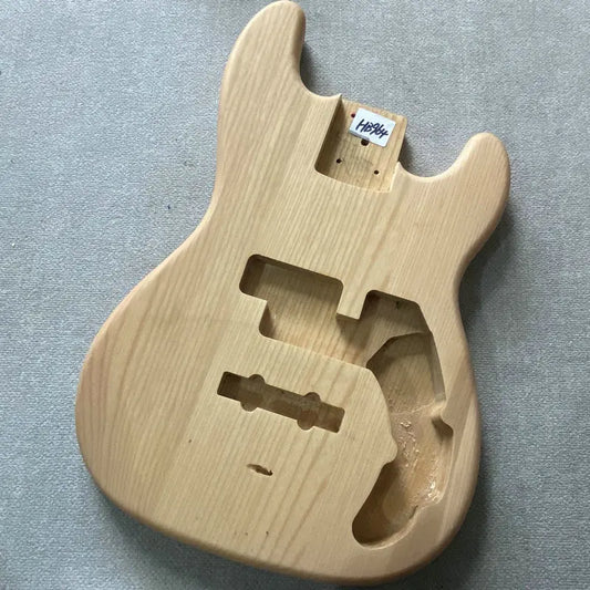 Solid Ash Wood 5 String Bass Body For Precision Bass