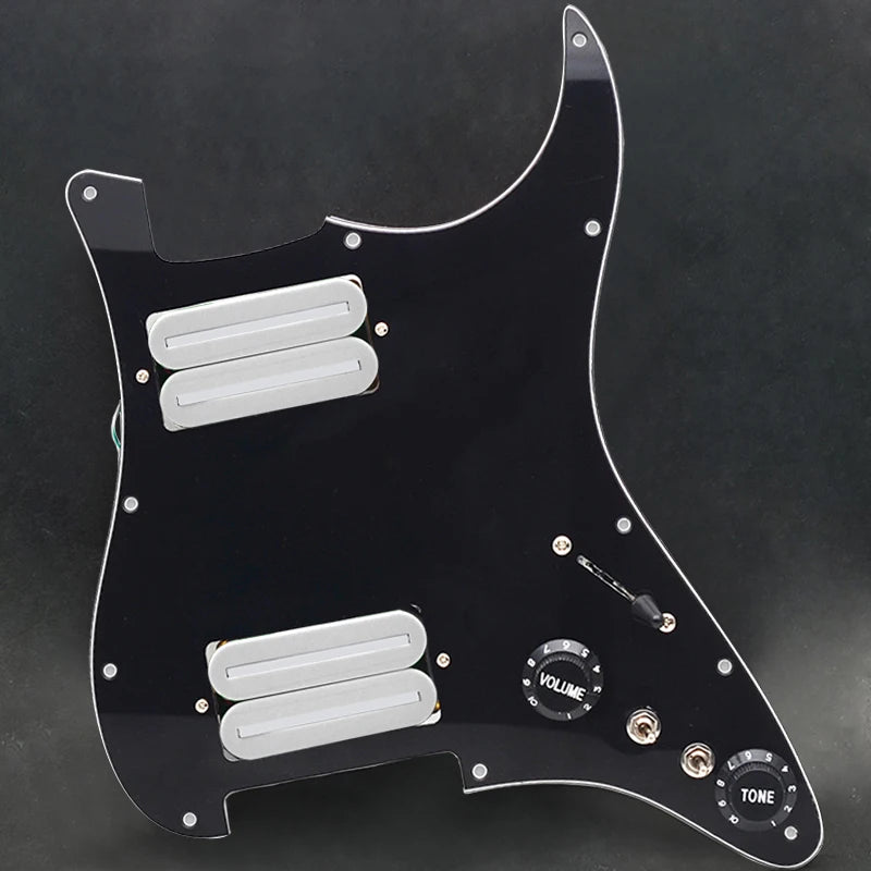 HH Guitar Prewired Loaded Pickguard For Fender Strat Stratocaster