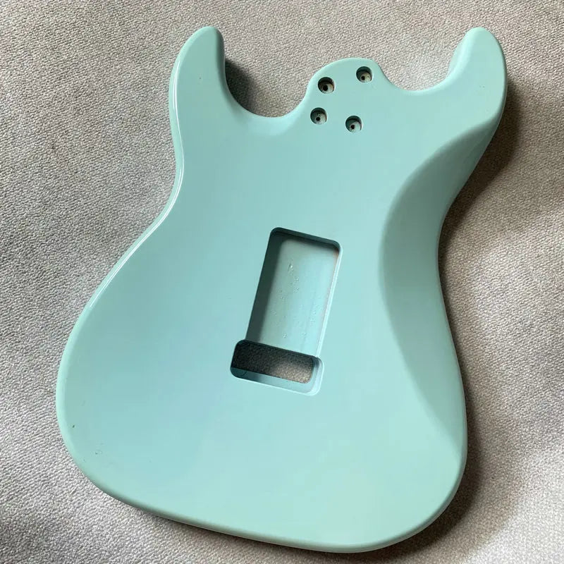 Light Blue Basswood Guitar Body For Fender Stratocaster Strat