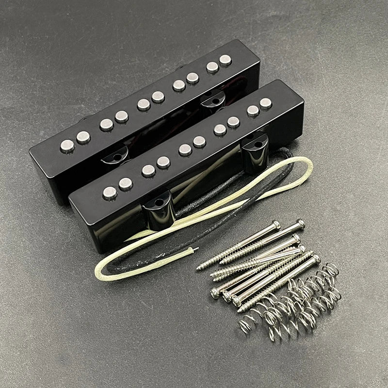 5 String Electric Bass Neck/Bridge Pickups For Fender Jazz Bass