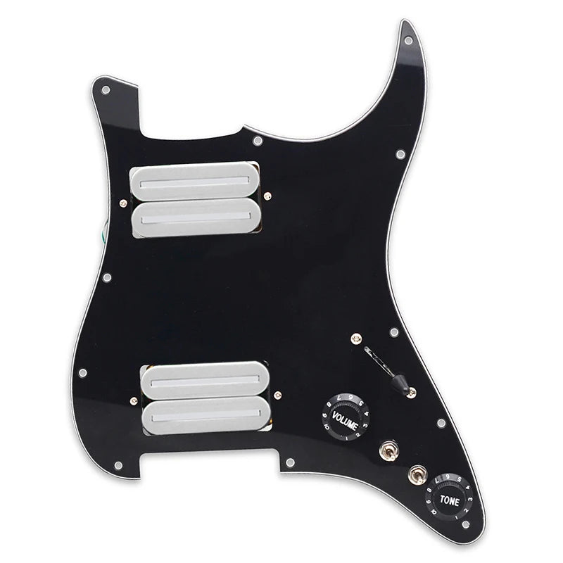 Electric Guitar HH Prewired Loaded Pickguard For Fender ST Stratocaster Strat