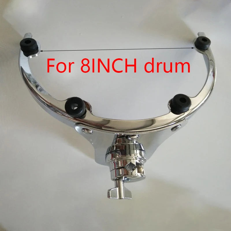 8"10"12inch Stainless Steel Tom Drum Suspension Rim Mount Bracket Cast Mounting Drum Parts Drum Set Accessory