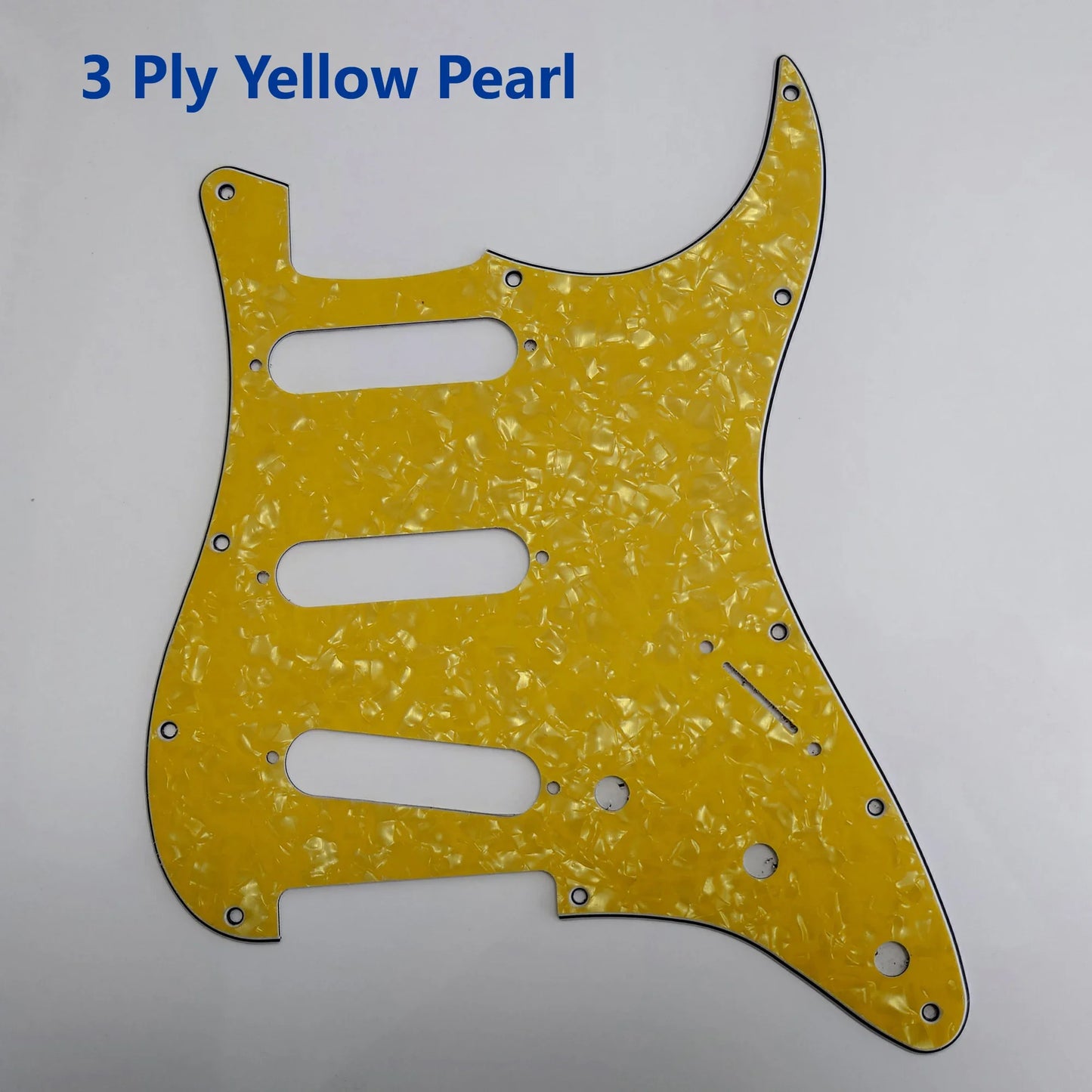 SSS Prewired Loaded  ST Guitar Pickguard SD Pickups Copper Shaft Pots Multi Switch For Stratocaster Strat