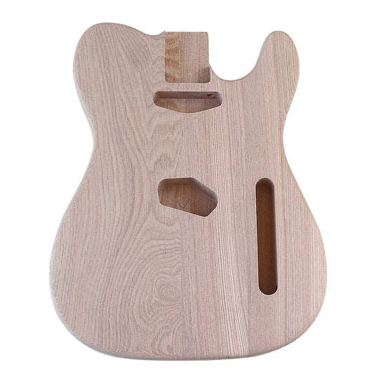 Unfinished Ash Wood Electric Guitar Body Fit Telecaster Tele