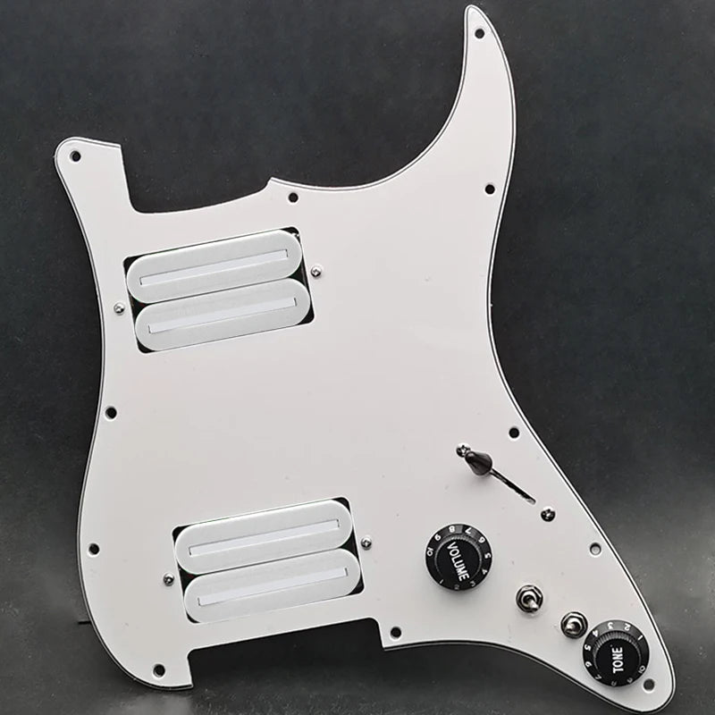 HH Guitar Prewired Loaded Pickguard For Fender Strat Stratocaster