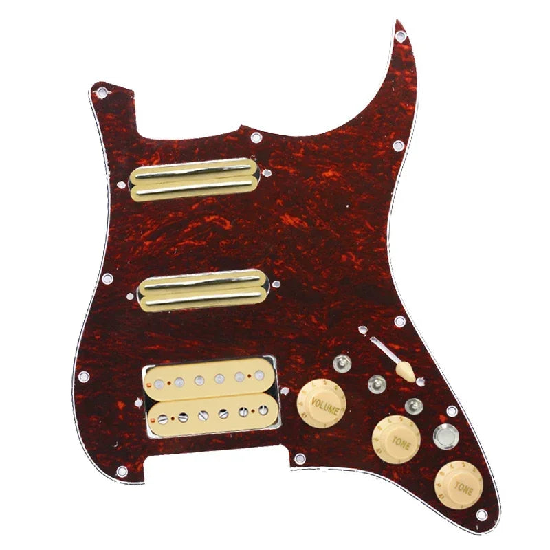 SSH Guitar Multi Tones Loaded Prewired Pickguard SSH For Fender Stratocaster Strat