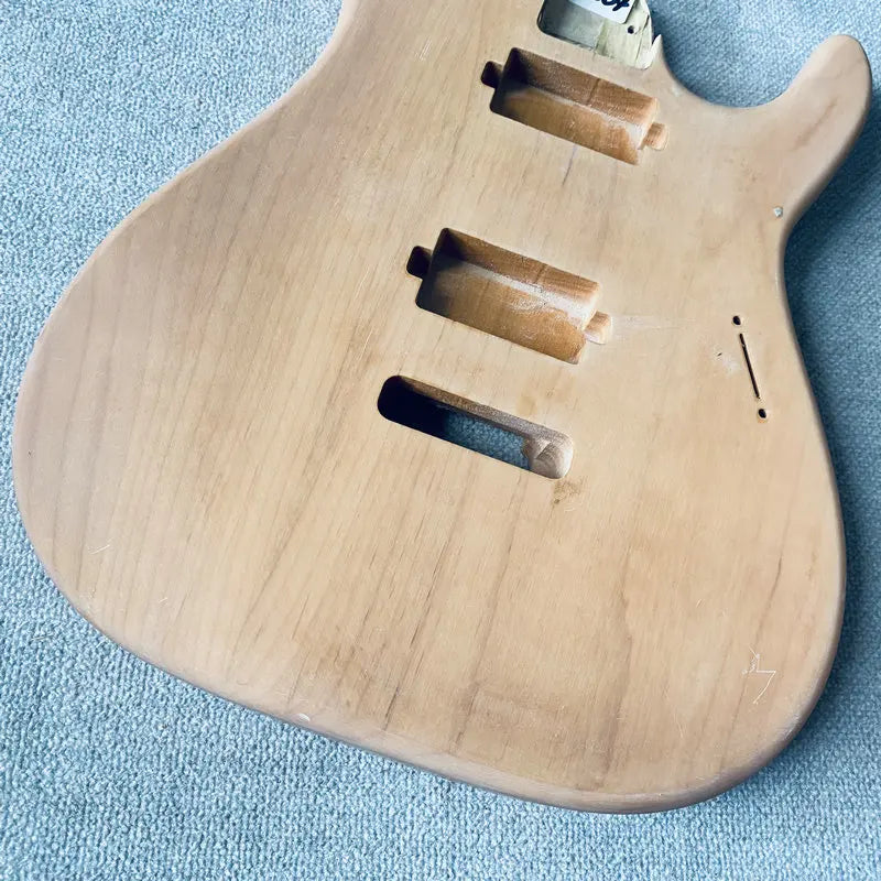 HH Ash Wood Guitar Unfinished Body DIY Project