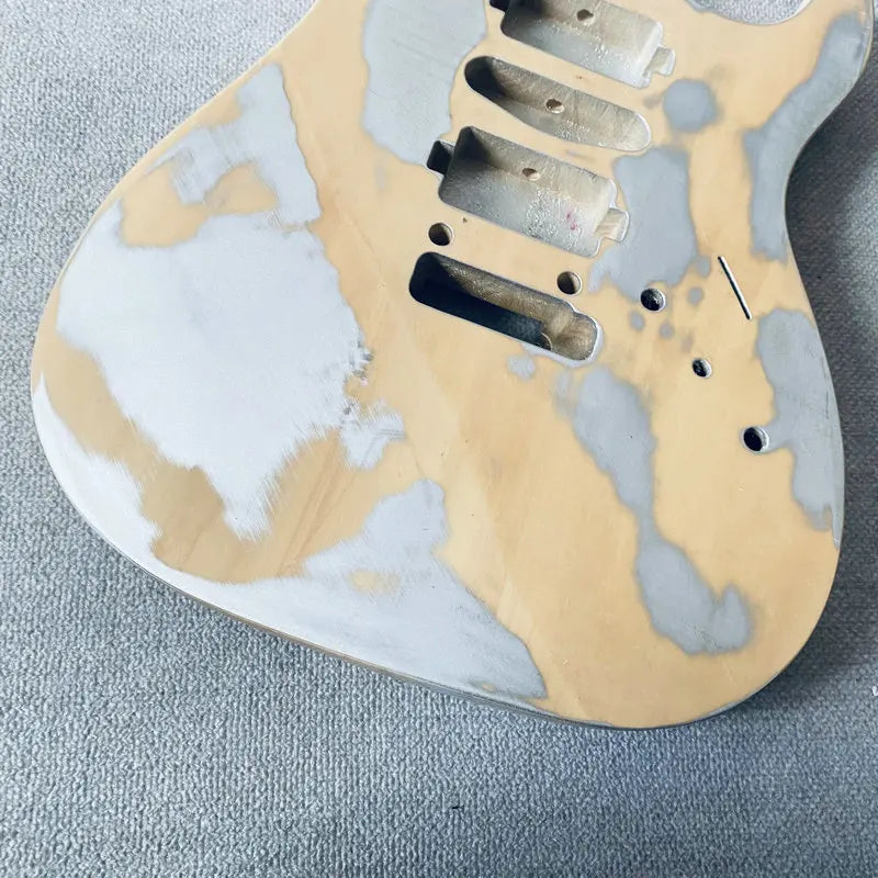 Silver HSH Guitar Basswood Body DIY Project