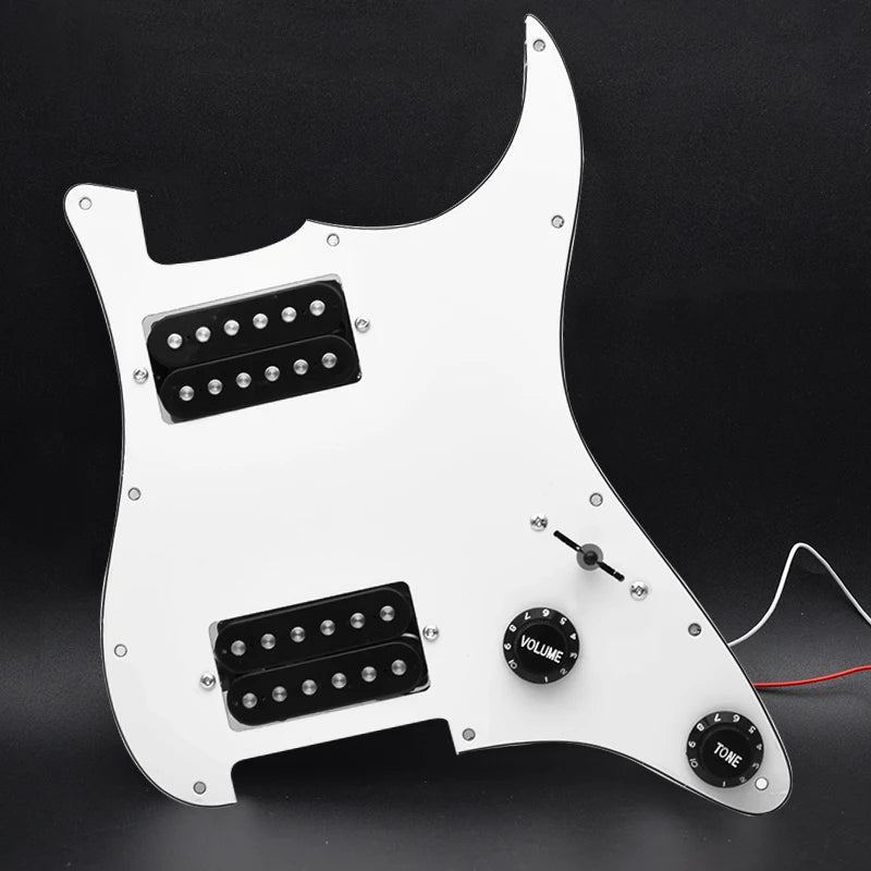 Guitar HH Loaded Prewired Pickguard Plate For Fender Stratocaster Strat