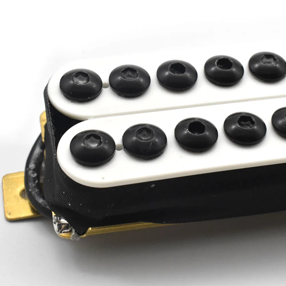 White 8 String Guitar Large Pole Humbucker Pickup For Schecter,Dean,Peavey,Jackson,Dean,Kiesel,Dean