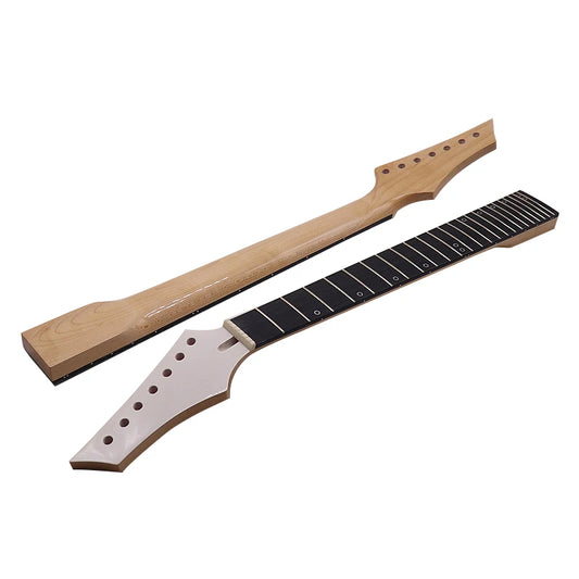 Left Handed 7 String Electric Guitar Maple Neck, 24 Frets Rosewood Fretboard