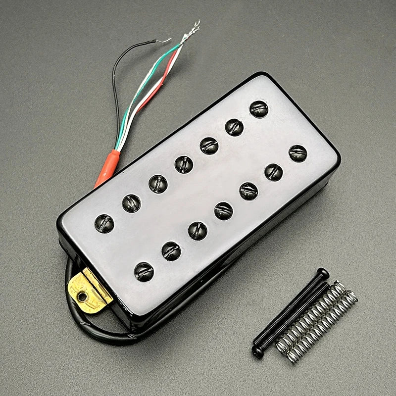 7 String Guitar Neck/Bridge Humbucker Pickups Set in Chrome/Gold/Black