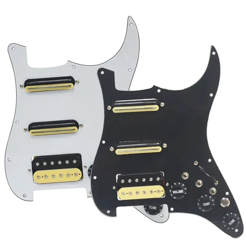 SSH Guitar Multi Tones Loaded Prewired Pickguard SSH For Fender Stratocaster Strat