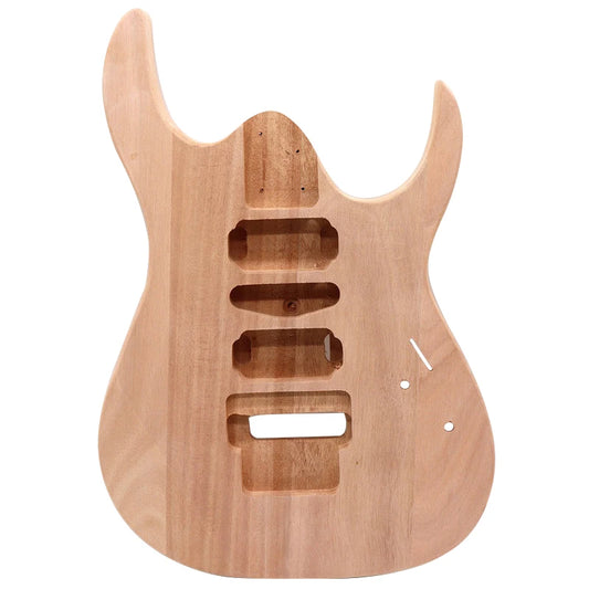 HSH Unfinished Okoume Wood Guitar Body DIY Project