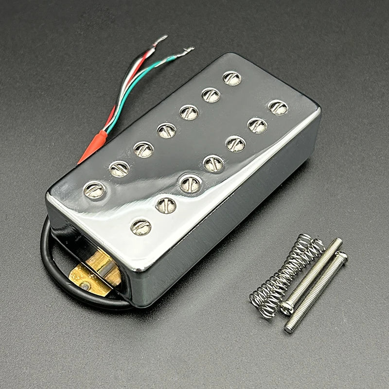 7 String Guitar Neck/Bridge Humbucker Pickups Set in Chrome/Gold/Black