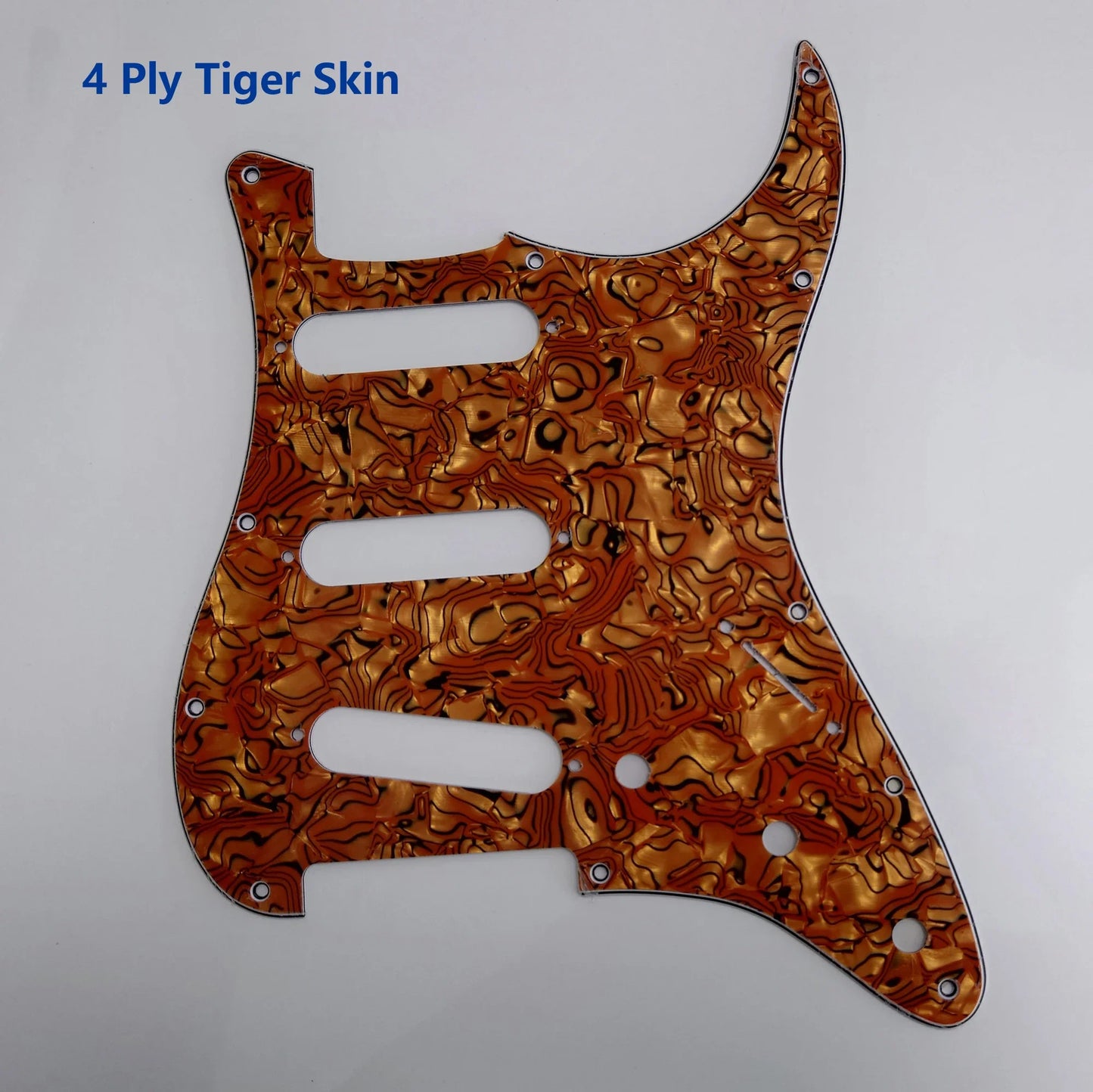 SSS Prewired Loaded  ST Guitar Pickguard SD Pickups Copper Shaft Pots Multi Switch For Stratocaster Strat