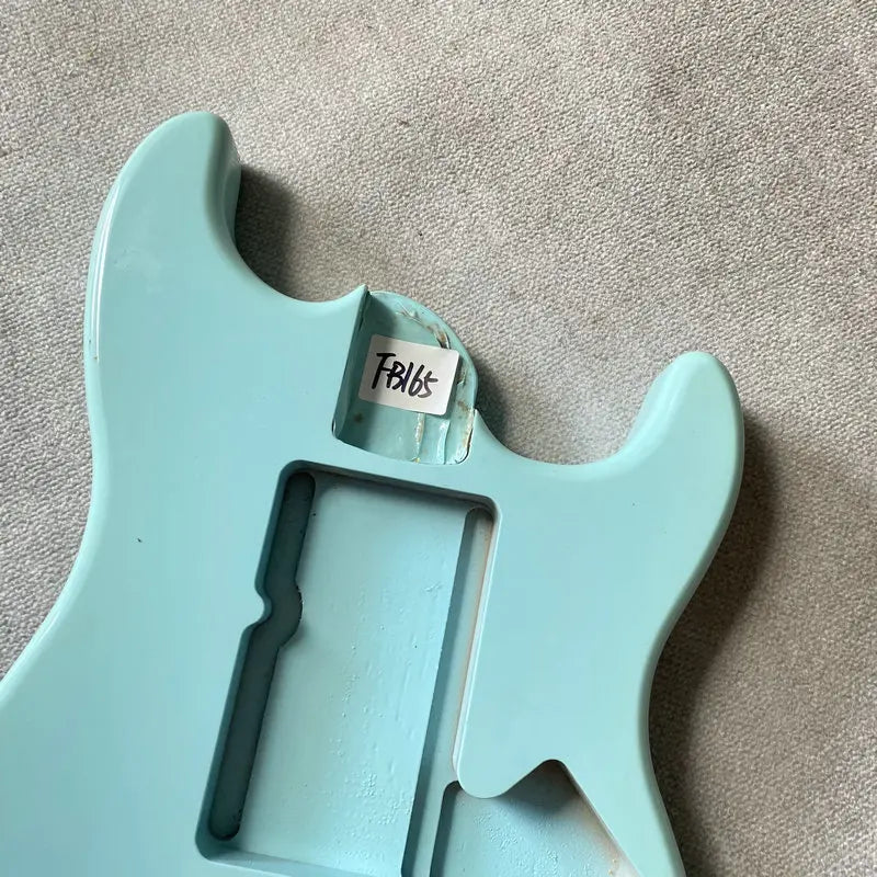 Light Blue Basswood Guitar Body For Fender Stratocaster Strat