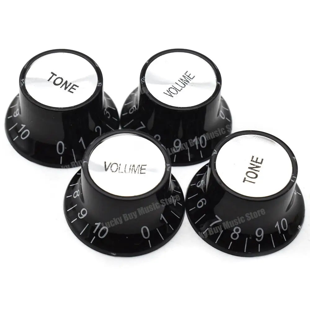 4pcs Guitar Volume Tone Control Knobs Set For Epiphone/Gibson Les Paul SG LP ES