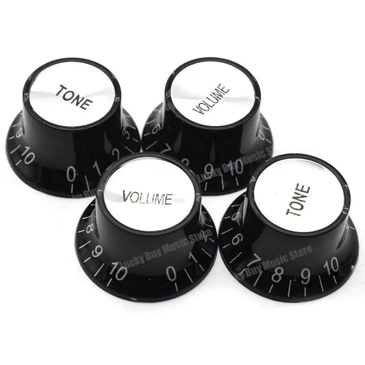 4pcs Guitar Volume Tone Control Knobs Set For Epiphone/Gibson Les Paul SG LP ES