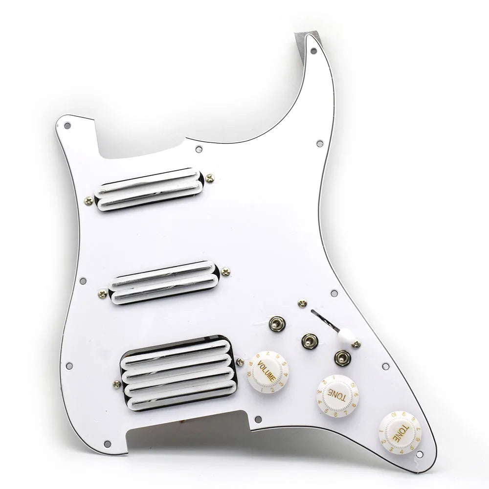 SSH Guitar Prewired Loaded Pickguard For Fender Stratocaster Strat