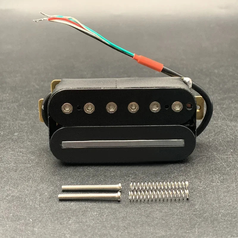 Guitar Humbucker Blade/Hex Screw Adjusting Pickup with 4 Conduct Cable/Coil Splitting Dual Coil Pickups For Fender,Schecter,Jackson,Dean,Washburn,Peavey,ESP