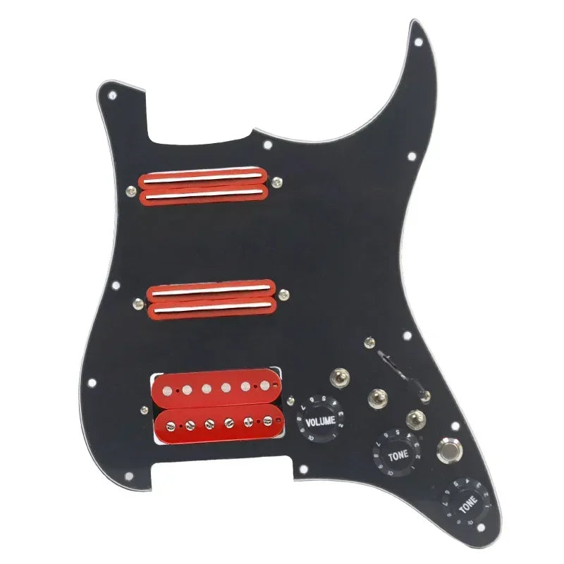 SSH Guitar Multi Tones Loaded Prewired Pickguard SSH For Fender Stratocaster Strat