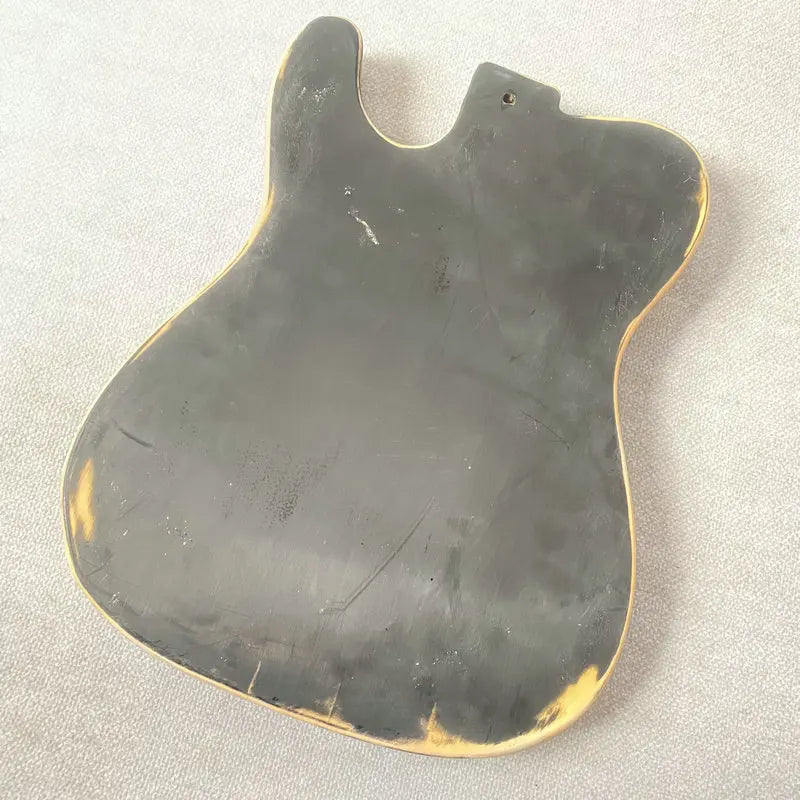 Black Guitar Basswood Single Cut Body For Telecaster Tele