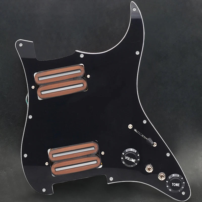 HH Guitar Prewired Loaded Pickguard For Fender Strat Stratocaster