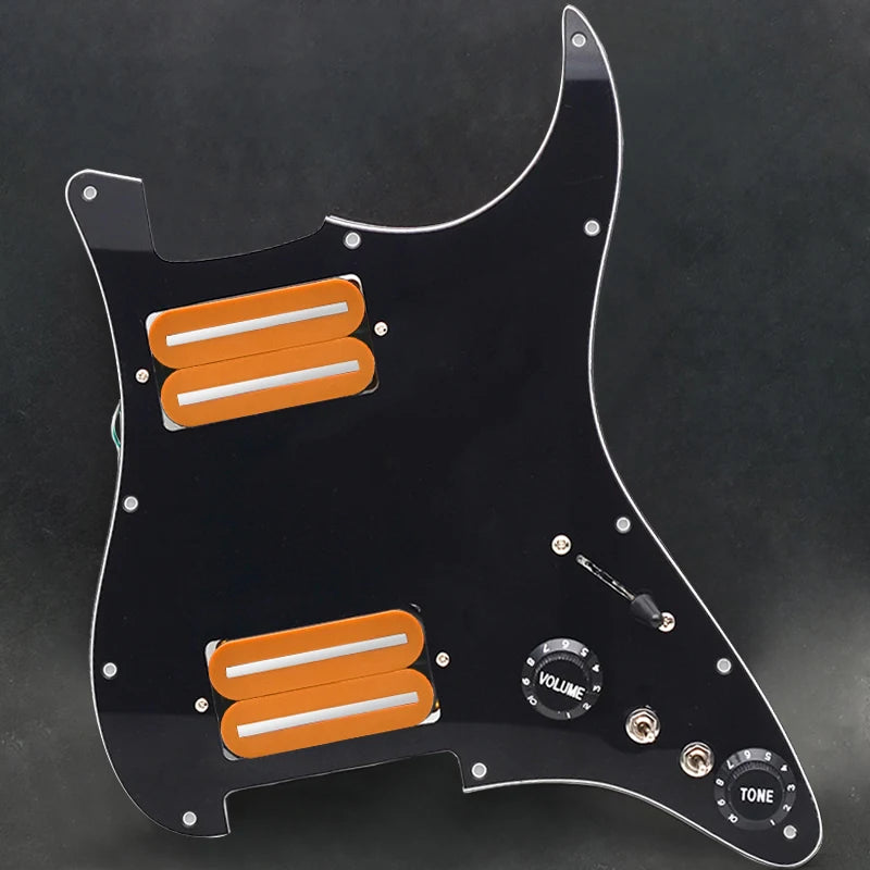 HH Guitar Prewired Loaded Pickguard For Fender Strat Stratocaster