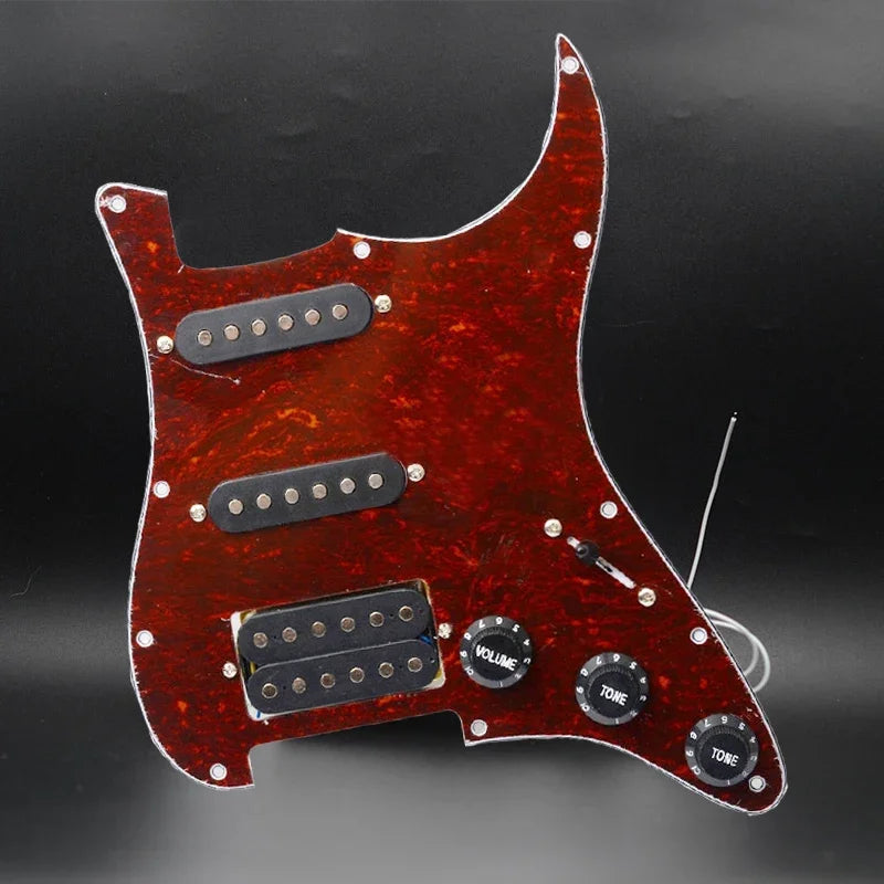 SSH Guitar Prewired Loaded Pickguard For Fender Strat Stratocaster