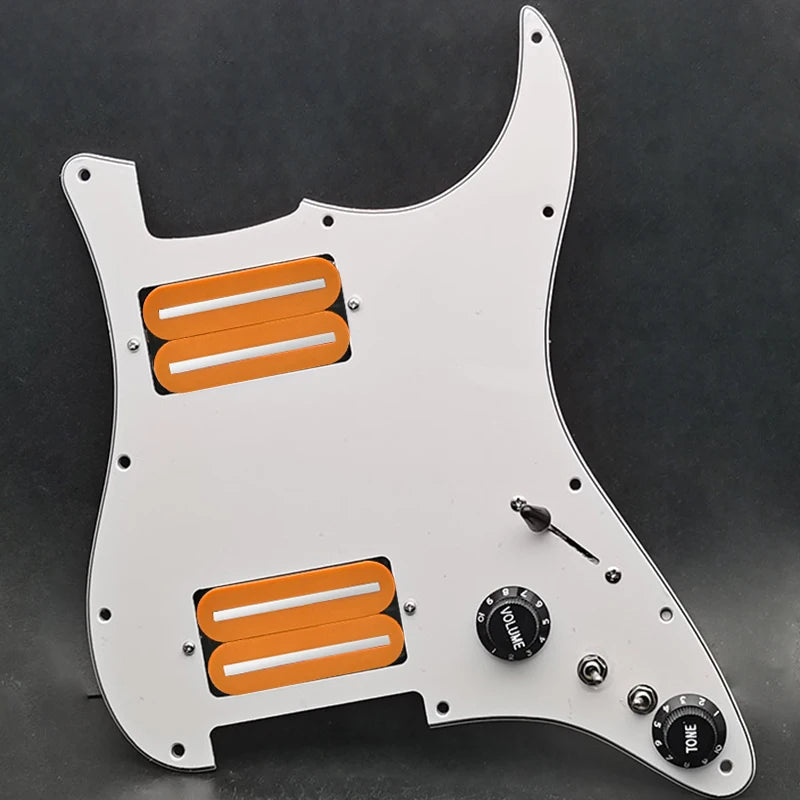 HH Guitar Prewired Loaded Pickguard For Fender Strat Stratocaster