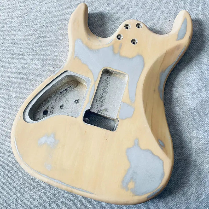 Silver HSH Guitar Basswood Body DIY Project