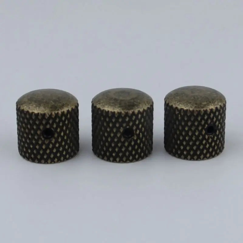 3Pcs Guitar Aged Bronze Volume Tone Knobs For Peavey,Jackson,Dean,Fender,Lakland,MusicMan