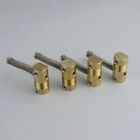 4pcs Brass 4 String Bass Brass Compensated Saddles For Precision/Jazz Bass