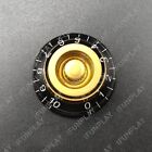 Gold Guitar Top Hat Volume Tone Control Knobs For Epiphone/Ibanez/Burny/Edwards