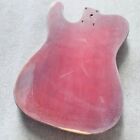 Red Single Cut Guitar Basswood Body For Telecaster Tele