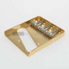 Brass Saddles Gold Guitar Vintage Ashtray Bridge For Telecaster Tele