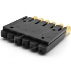 6 String Brass Headless Guitar Bridge Saddles Set