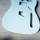 Light Blue Single Cut Solid Ash Wood Guitar Body For Telecaster