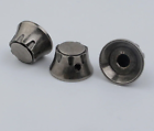 3pcs Aged Metal Guitar Control Knobs For Fender ST Stratocaster