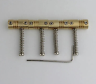 4pcs 4 String Bass Guitar Brass Saddles Bridge For Precision/Jazz Bridge