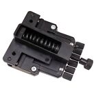 DIY 6 String Saddle Headless Electric Guitar Bridge Tailpiece Replacement/Black