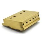 Brass 6 String Headless Guitar Nut String Lock Bridge System