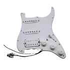 Electric Guitar Pickup 7-Way Fully Loaded Pickguard Wilkinson Alnico 5 SSH For Fender Stratocaster Strat