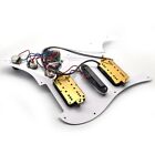 HSH Guitar Loaded Prewired Pickguard with Large Pole Pickups For Stratocaster