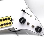 HH White Guitar Loaded Prewired Pickguard For Stratocaster ST