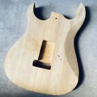 HSH Unfinished Basswood Guitar Body with Tiger Maple Top