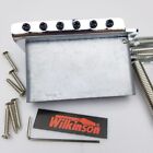 Guitar Bridge Wilkinson Tremolo Bridge Vintage bent steel saddles For ST Guitar