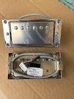 Chrome Engraved Guitar Humbucker Pickup Curved Rings For Les Paul SG ES